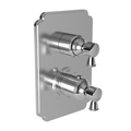 Newport Brass 1/2" Square Thermostatic Trim Plate With Handle in Polished Chrome 3-1203TS/26